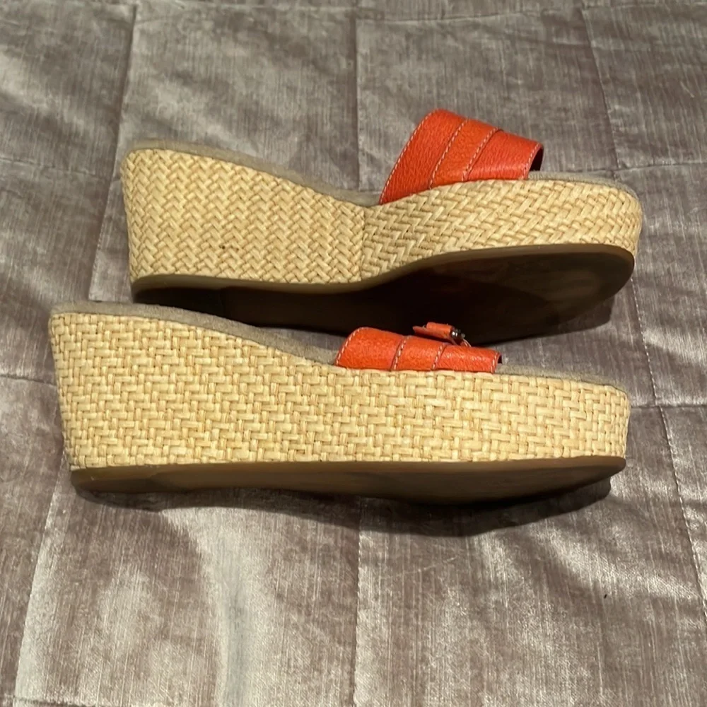PRADA Slip On Leather Espadrilles Size 7.5